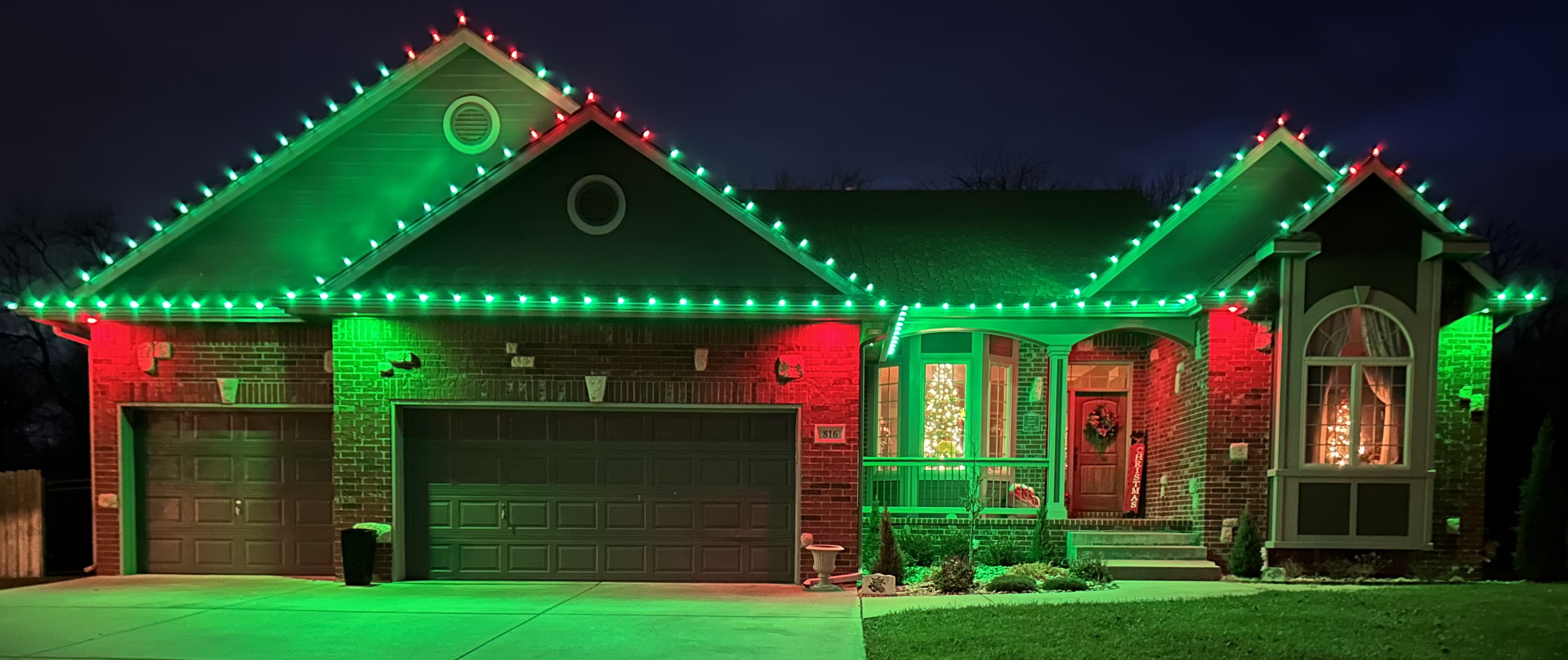 Christmas Lights Andover Kansas 67002